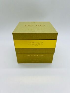 L'CORE 24K Night Cream - Gold NIB